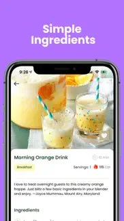 smoothie recipes & diet iphone screenshot 4