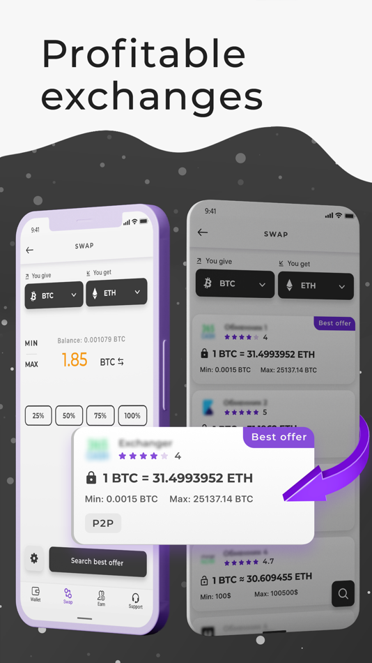 #4. Trustee Wallet bitcoin wallet (iOS) 由: BLOCKSOFTLAB INC