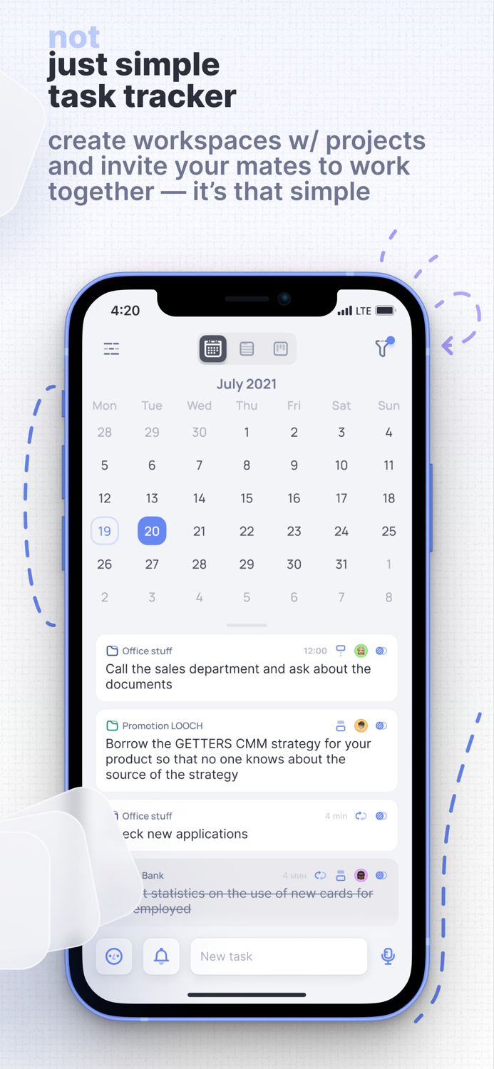 WEEEK — Tasks projects notes