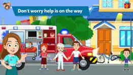 my town: firefighter games iphone screenshot 2