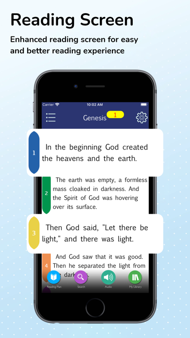 NIV Bible - Audio Bible Screenshot