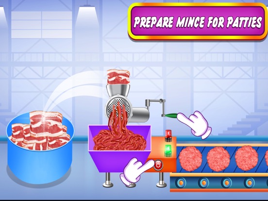 Screenshot #5 pour Cuisine d'usine de hamburgers