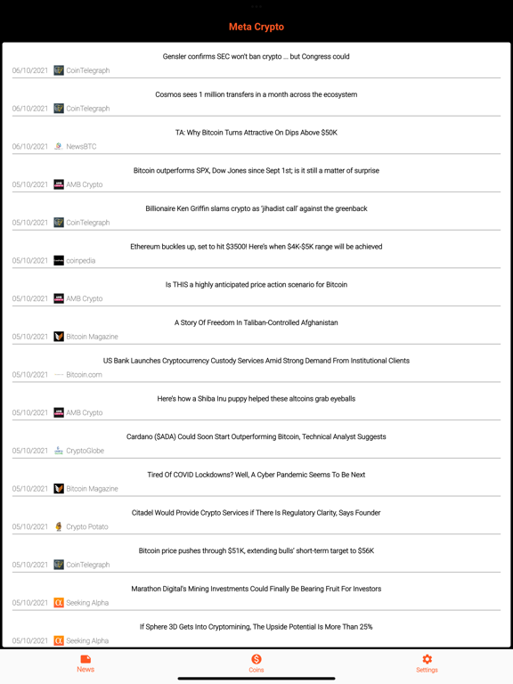 Screenshot #4 pour Meta Crypto