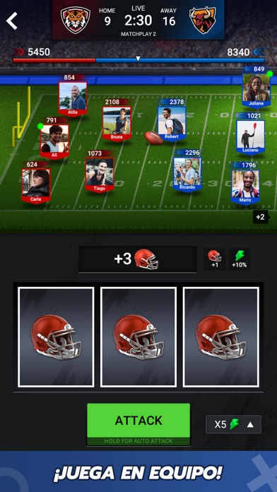 Football Battle - Touchdown!