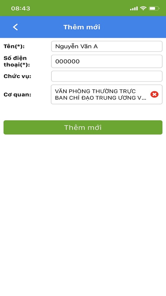 #5. PCTT - TNN Contact (iOS) 由: Tran Lam