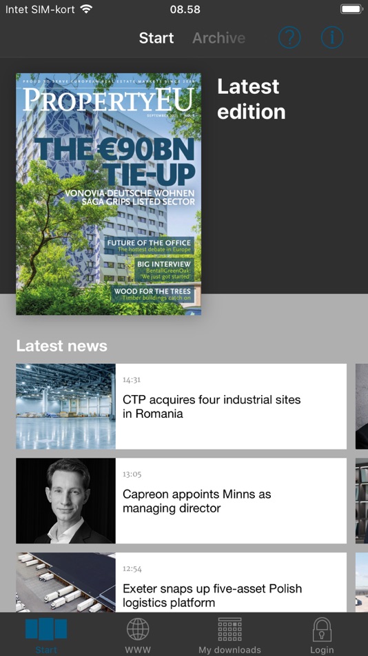 #1. PropertyEU (iOS) 由: PropertyNL BV