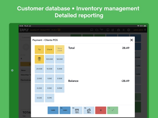 Screenshot #6 pour Point Of Sale & Adyen