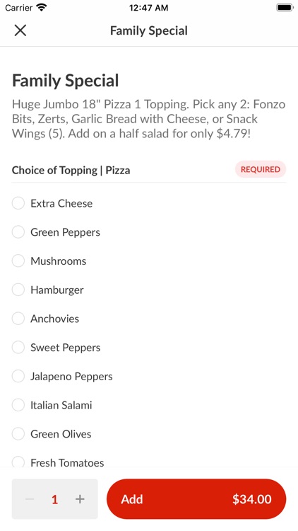 Alfonzo's Pizzeria screenshot-3