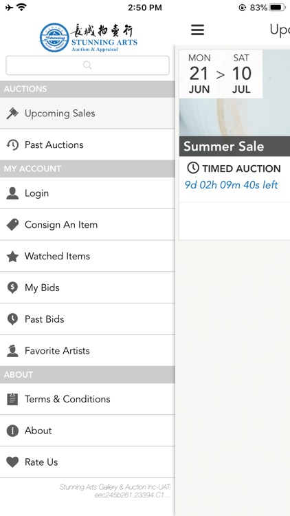 Stunning Arts Auction Mobile