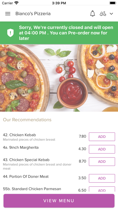 Biancos Pizzeria Normanby Screenshot