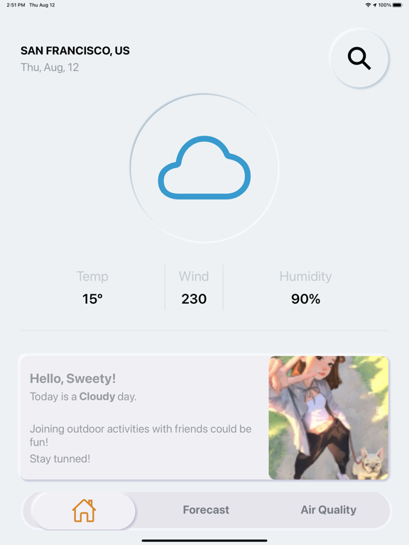 Screenshot #4 pour Neumorphism weather