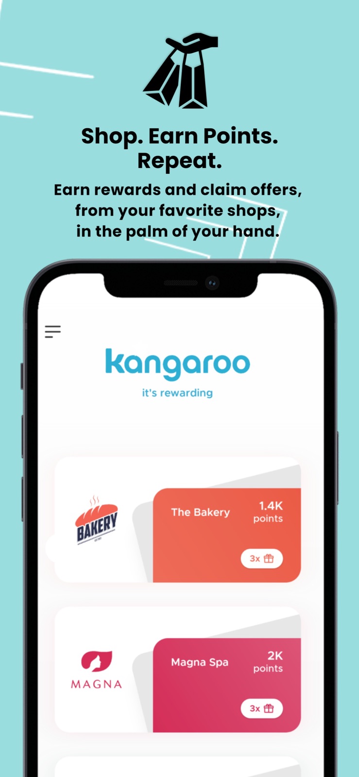 Kangaroo Rewards Members App iphone screenshot 3