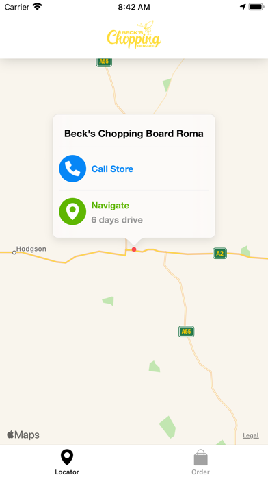 Beck's Chopping Board Screenshot