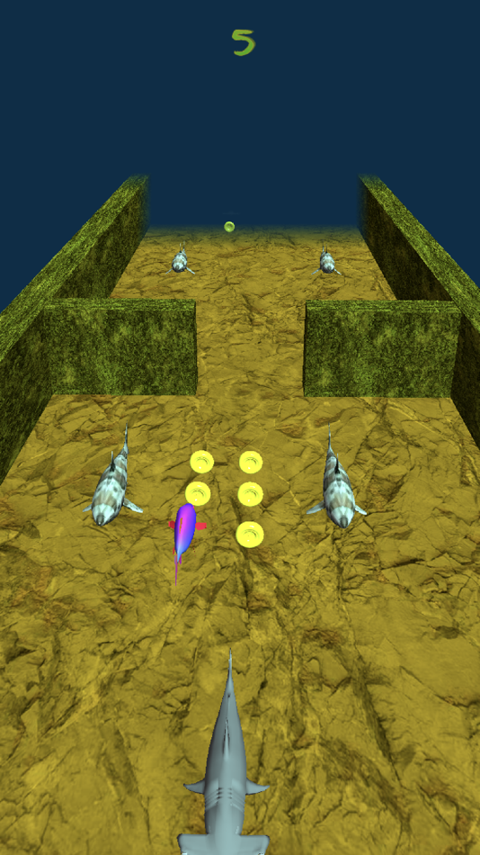#4. Oceanic Dash (iOS) 由: Zen Pixel Studios Pty Ltd