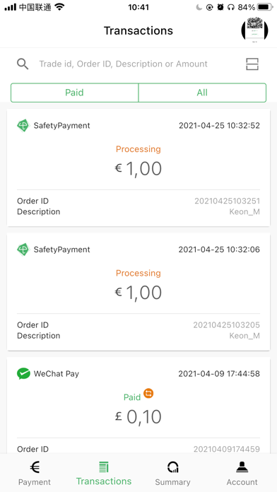 Screenshot #2 pour SafetyPayment