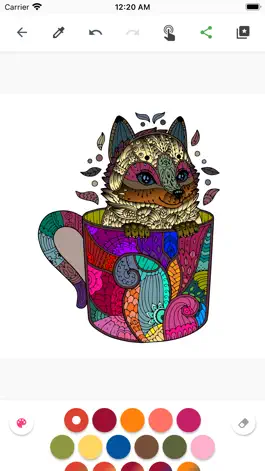 Game screenshot Animals Coloring Book Relax hack
