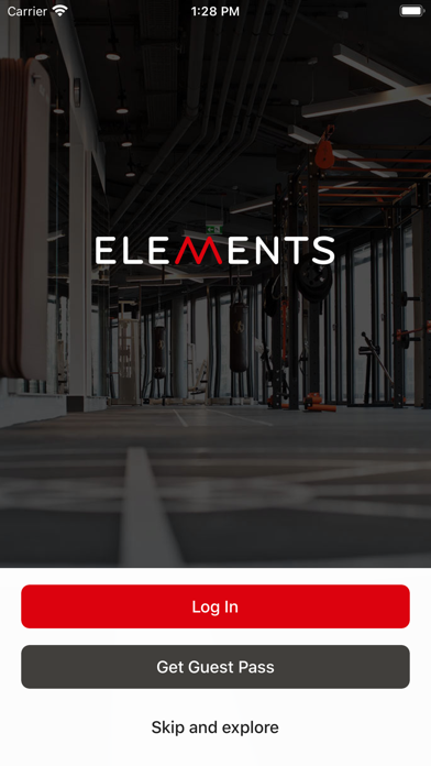 ELEMENTS Fitness&Wellness App Screenshot