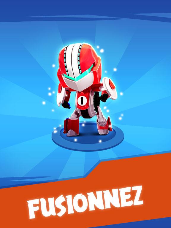 Screenshot #5 pour Merge Robots! Idle tycoon Jeux