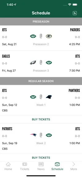 Game screenshot Official New York Jets apk