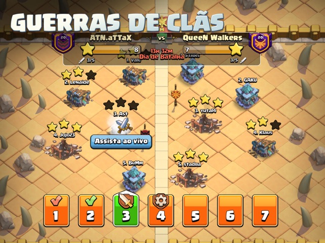 ESPERANDO A ATUALIZAÇÃO! RAIDE E JOGOS DO CLÃ! CLASH OF CLANS