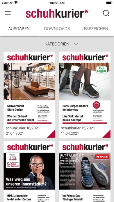schuhkurier Screenshot