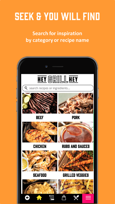 Hey Grill Hey Best BBQ Recipes Screenshot