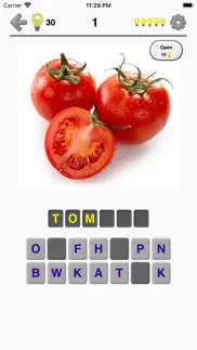fruit and vegetables - quiz iphone screenshot 1