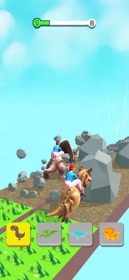 Game screenshot Dino Race mod apk