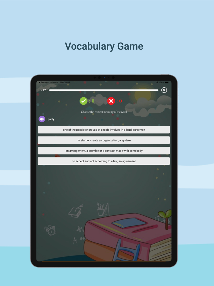 EVocabulary - Learn new words
