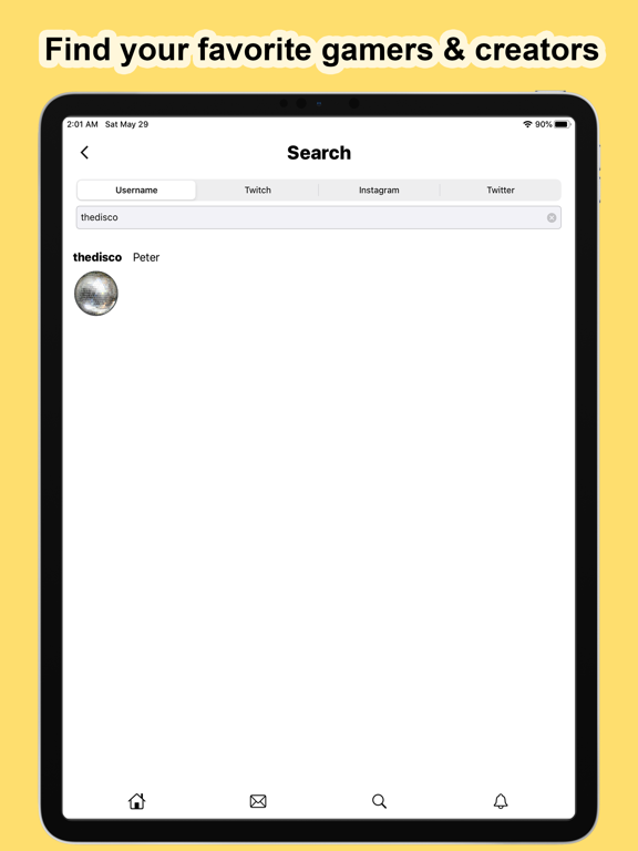 GBup iPad screenshot 4 - Social Networking app