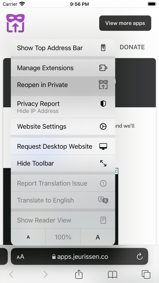 Reopen in Private (macOS) 由: Carlos Jeurissen Reopen in Private (macOS) 由: Carlos Jeurissen