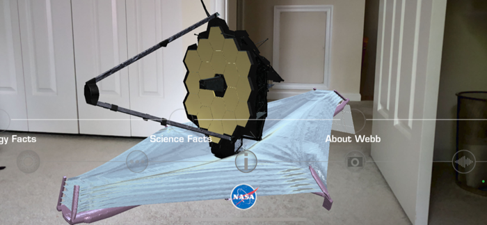 The JWST Augmented Reality App