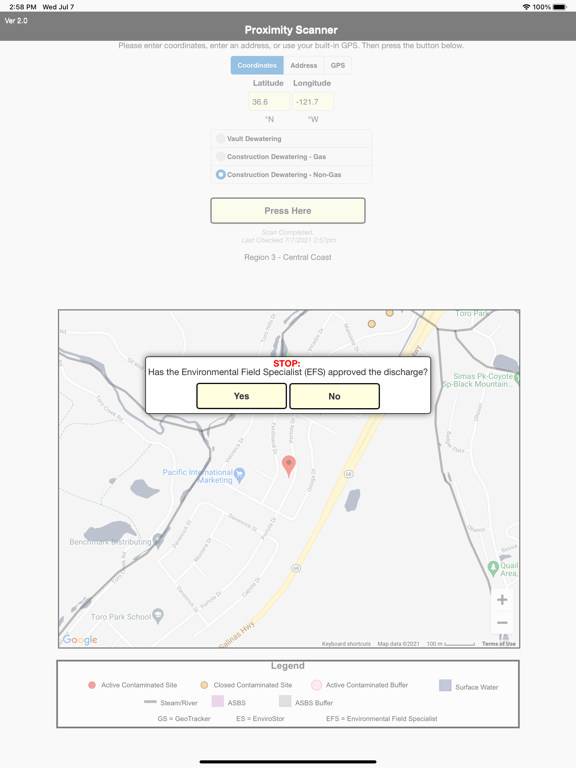 App screenshot