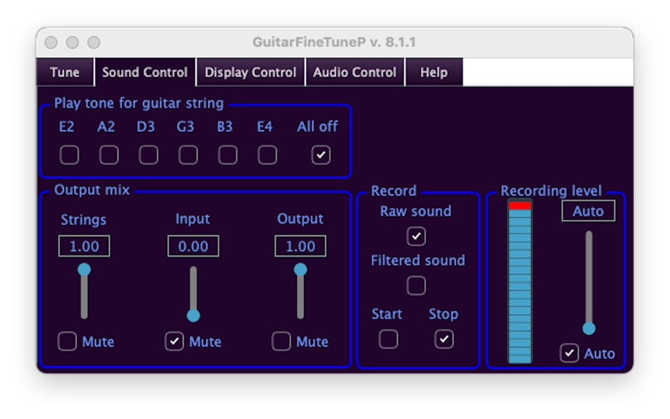 #2. GuitarFineTune (macOS) 由: Eigil Krogh