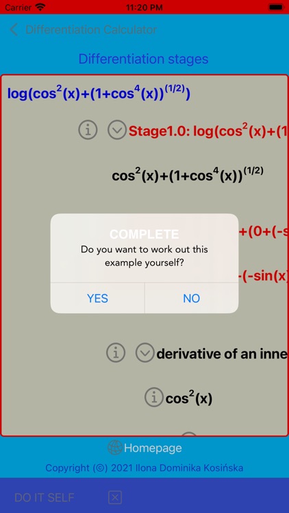 DifferentiationCalculator screenshot-7