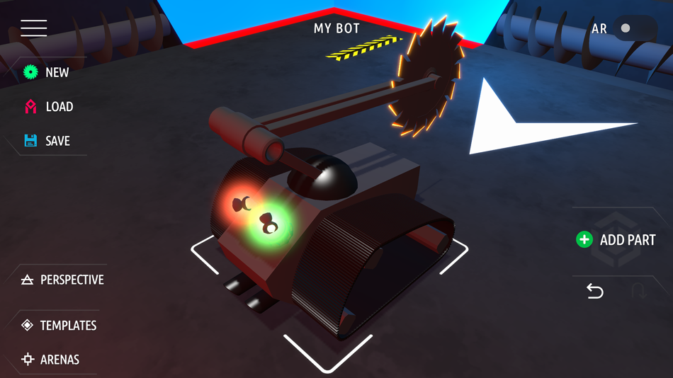 #1. Bot Brawlers (iOS) Podle: Andrew Spalato