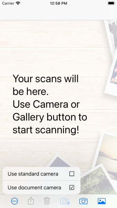 Screenshot #1 pour Mobile Photo Scanner (MPScan)