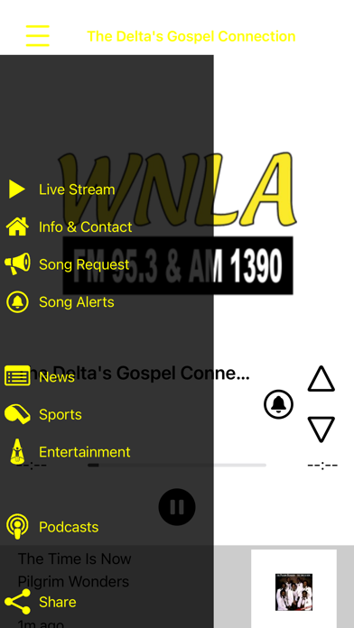 WNLA 95.3 Screenshot
