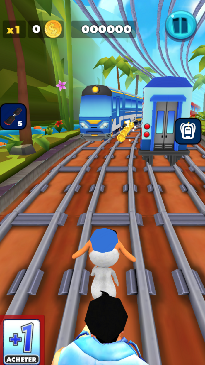 Puppy Paw Subway Run