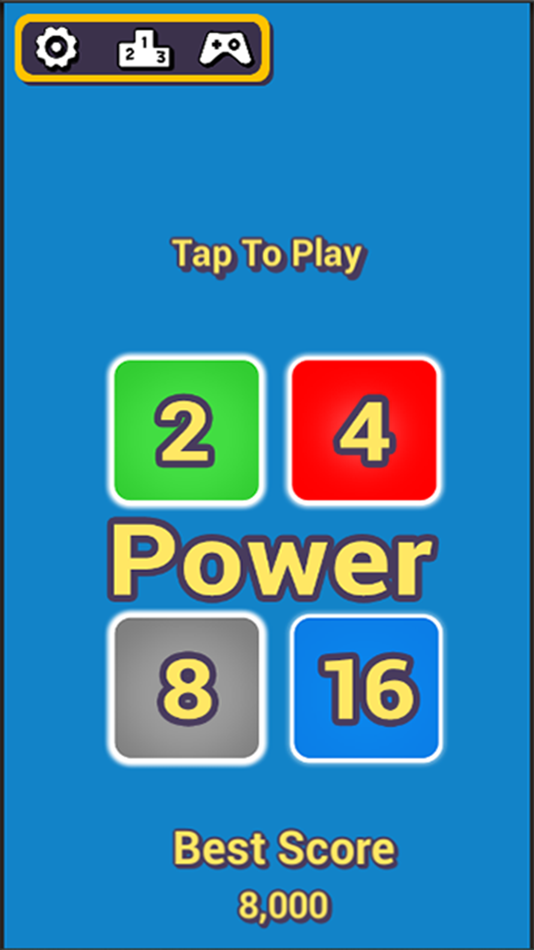#3. Power-2048 (iOS) 由: Oneiric Gaming