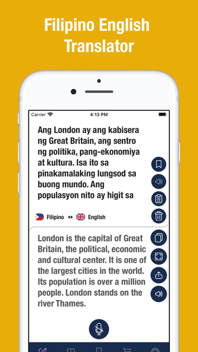 Screenshot #1 pour Filipino to English