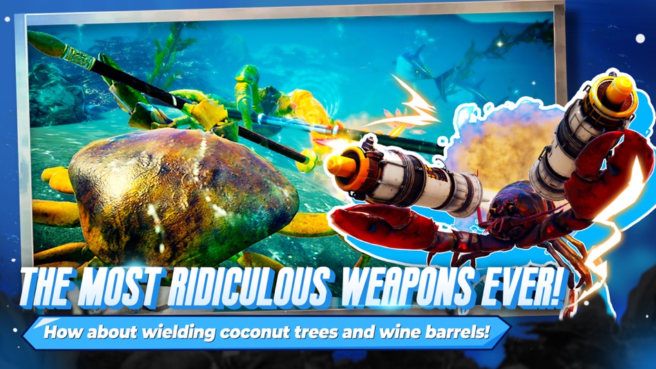 #4. Fight Crab (iOS) 由: Pujia8 Limited