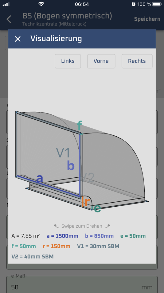 #1. Digitales Lüftungsaufmaß (iOS) Podle: Markora Digital Solutions GmbH