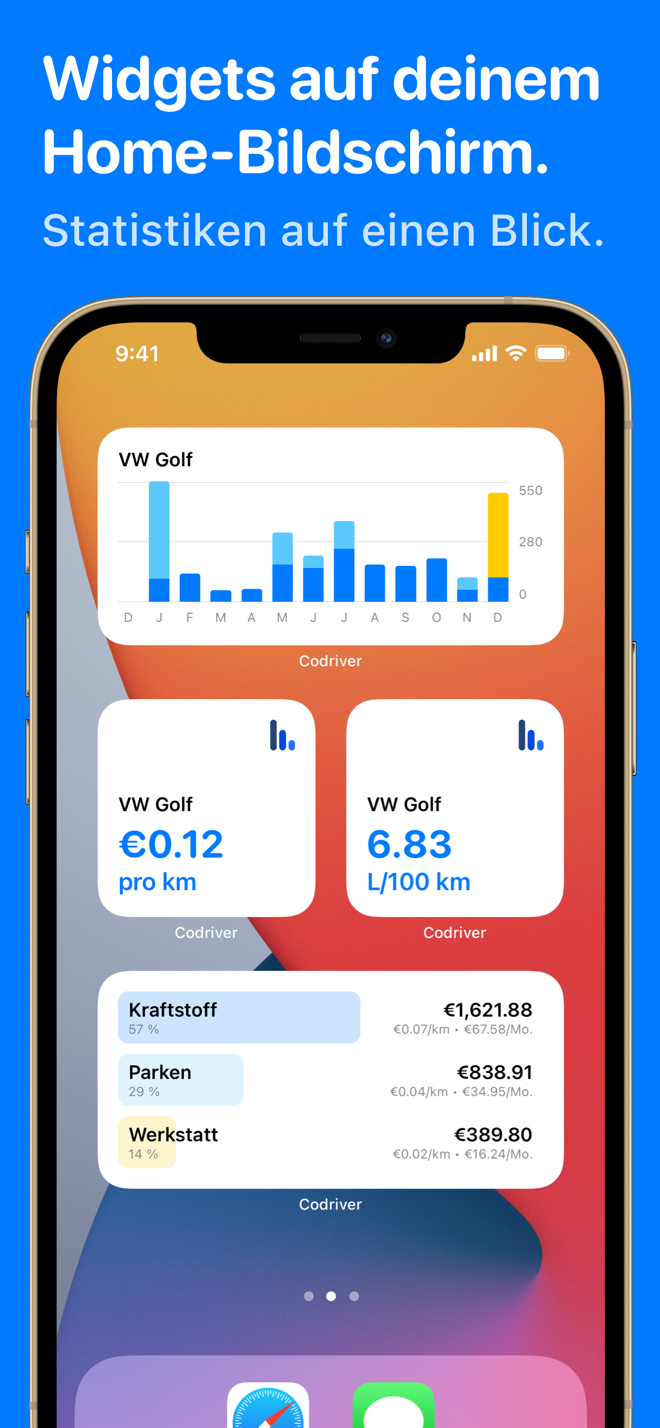 Codriver – Auto Kosten Tracker