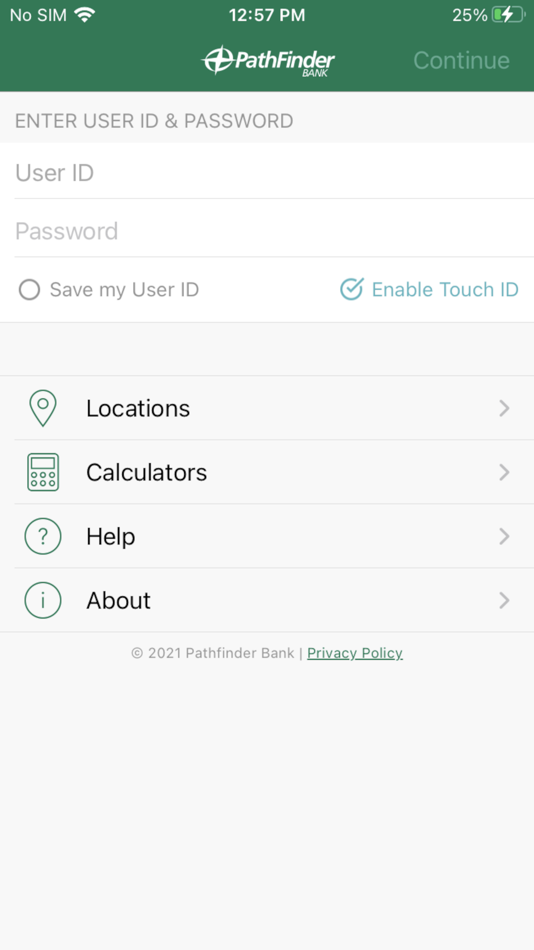 #1. Pathfinder Bank Mobile (iOS) Podle: Pathfinder Bank