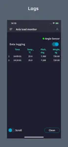 Axle load monitor screenshot #7 for iPhone