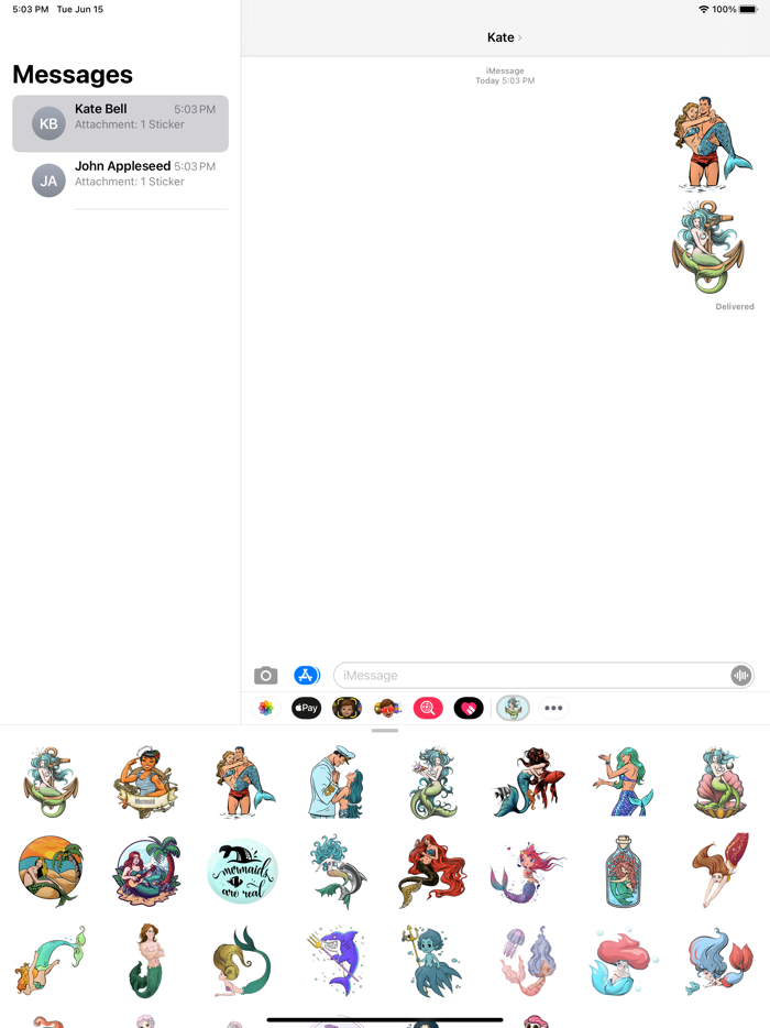 Mermaid Spirit Stickers