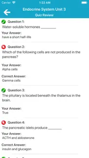 endocrine system quizzes iphone screenshot 4