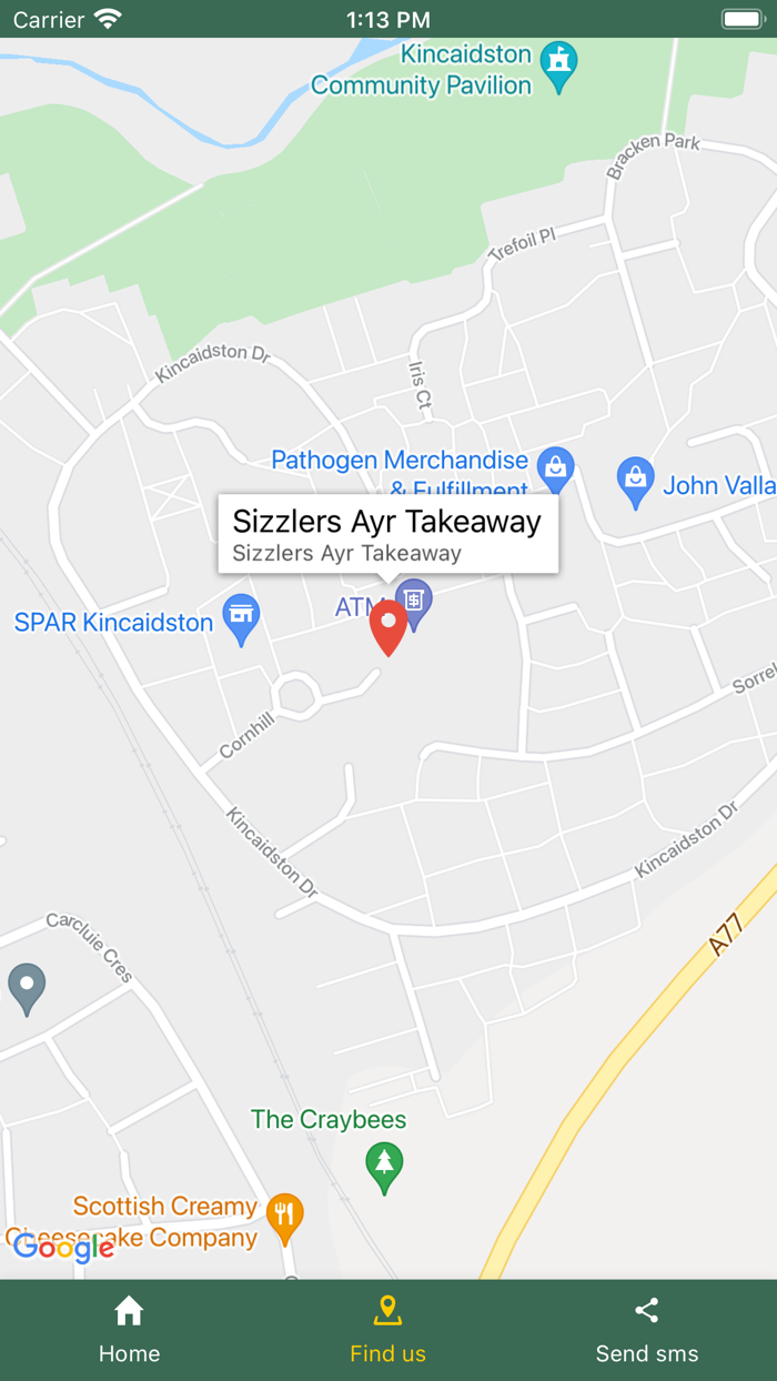 Sizzlers Ayr Takeaway