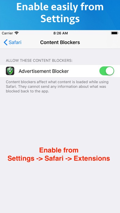Screenshot #3 pour Advertisement Blocker